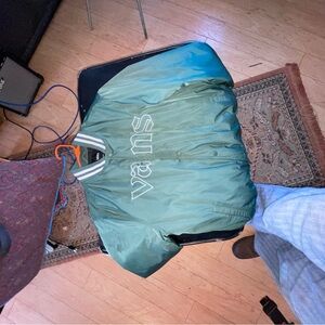 Vans Green Jacket and sneakers for Men